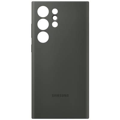 Samsung Silicone Case Backcover Samsung Galaxy S23 Ultra Grün