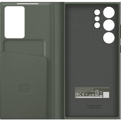 Samsung Smart View Wallet Case Flip Case Samsung Galaxy S23 Ultra Grün