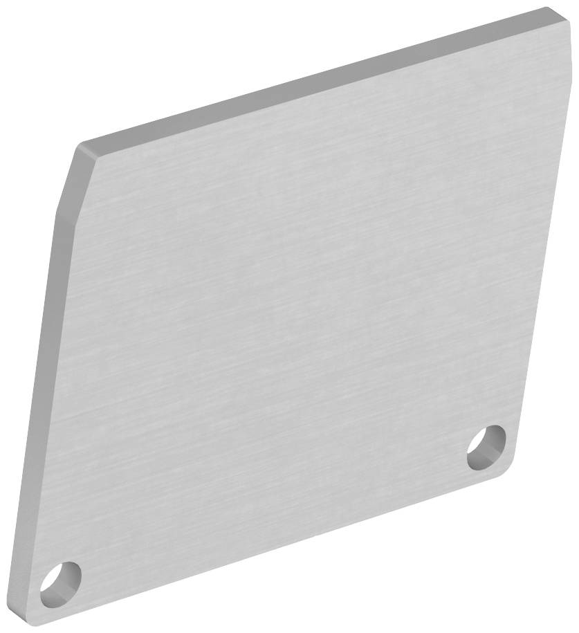Barthelme 62394145 Endkappenset CATania 30 Trockenbauprofil Endkappen-Set Aluminium (L x B x H) 1.5 x 30.6 x 25.7 mm 1 S...