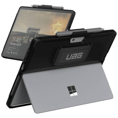 Urban Armor Gear Scout Handstrap Case Tablet-Cover Microsoft Surface Go, Surface Go 2, Surface Go 3 25,4 cm (10) Back Co...