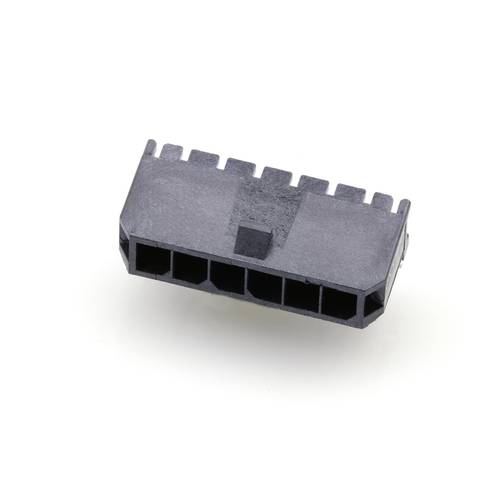 Molex Einbau-Stiftleiste (Standard) Polzahl Gesamt 6 Rastermaß: 3.00 mm 436500603 1 St. Tray