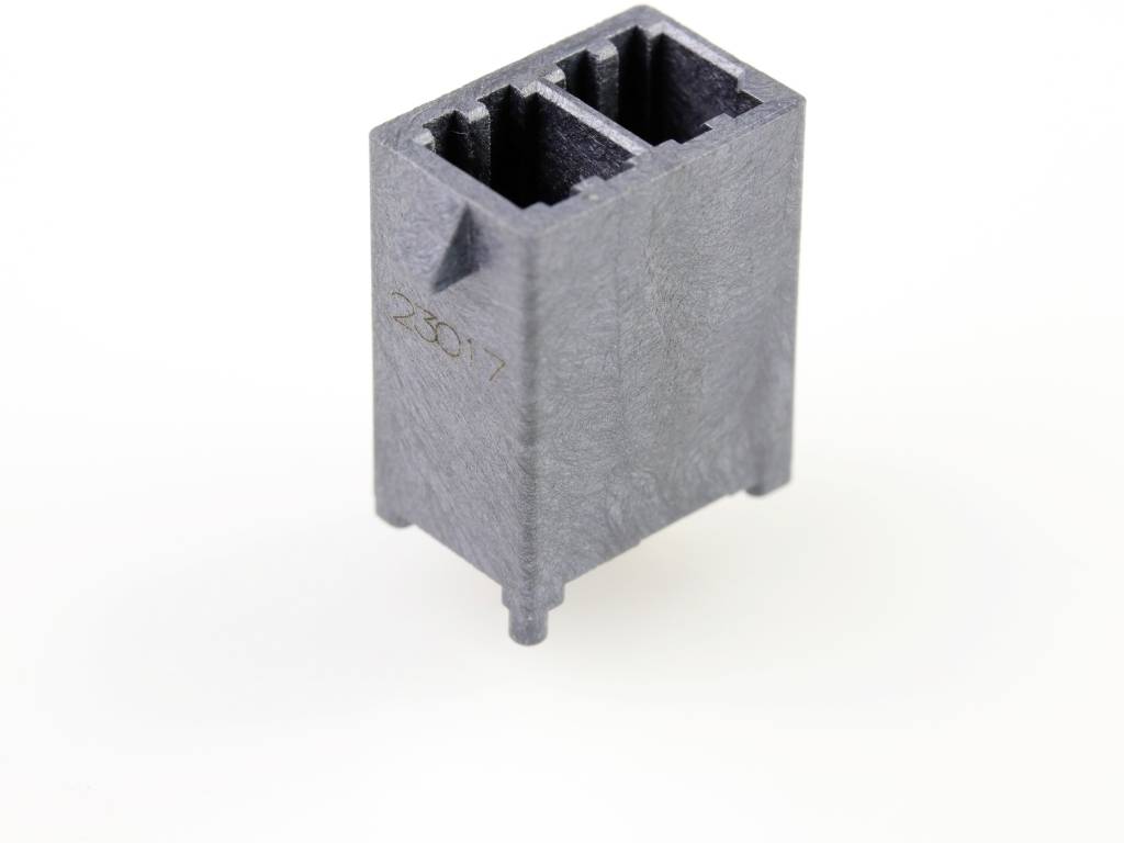 Molex Einbau-Buchsenleiste (Standard) Polzahl Gesamt 2 Rastermaß: 5.70 mm 1720650202 1 St. Tray