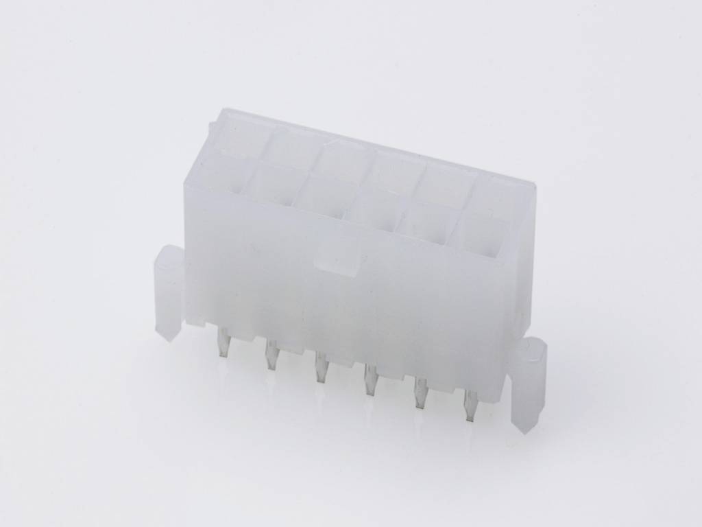 MOLEX Einbau-Buchsenleiste (Standard) Polzahl Gesamt 12 Rastermaß: 4.20 mm 39306127 1 St. Tray