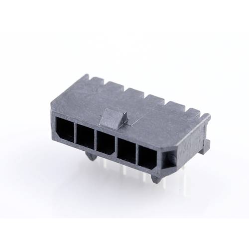 Molex Einbau-Stiftleiste (Standard) Polzahl Gesamt 5 Rastermaß: 3.00 mm 436500501 1 St. Tray
