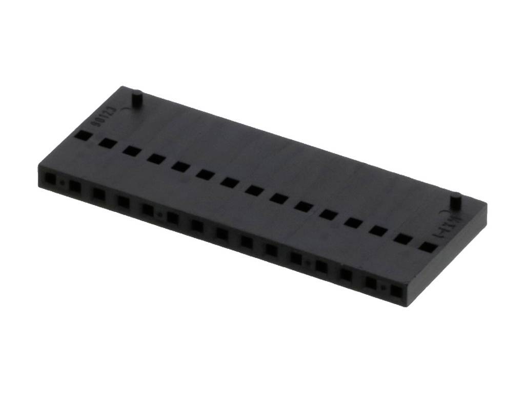 Molex Buchsengehäuse-Kabel Polzahl Gesamt 15 Rastermaß: 2.54 mm 901230115 1 St. Bulk