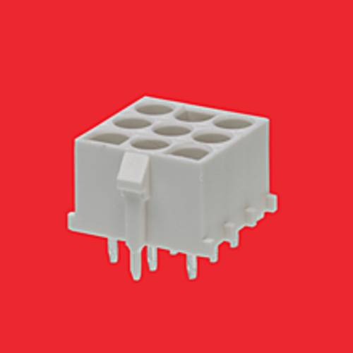 Molex Stiftgehäuse-Platine Polzahl Gesamt 3 Rastermaß: 6.35 mm 432550011 1 St. Tray