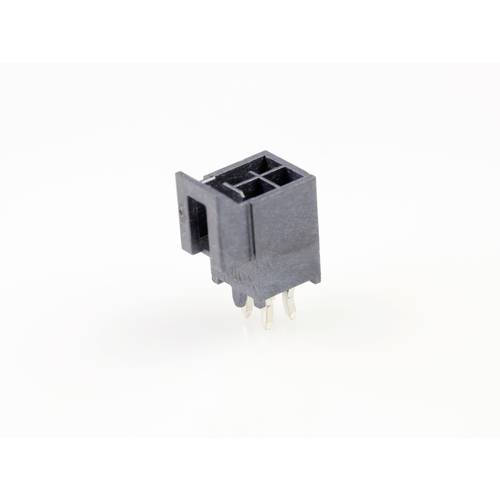 Molex Einbau-Buchsenleiste (Standard) Polzahl Gesamt 4 Rastermaß: 2.50 mm 1053101104 1 St. Tray