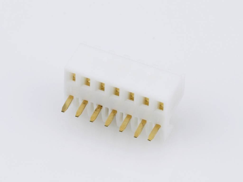 MOLEX Einbau-Buchsenleiste (Standard) Polzahl Gesamt 7 Rastermaß: 2.54 mm 22172077 1 St. Tray