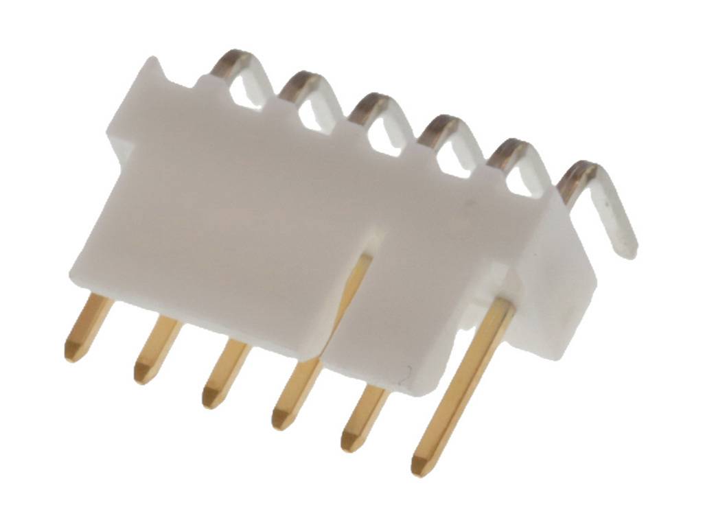 MOLEX Stiftleiste (Standard) Polzahl Gesamt 6 Rastermaß: 2.54 mm 22122064 1 St. Bulk