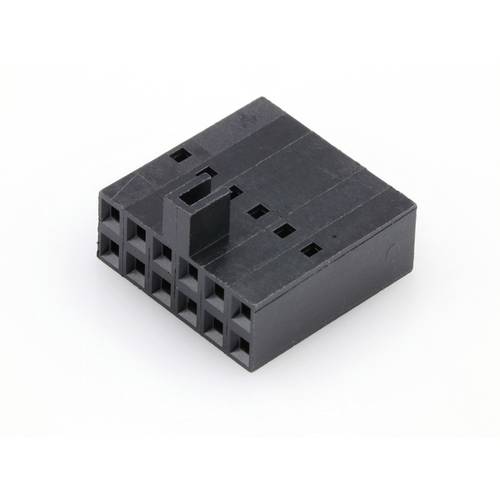 Molex Buchsengehäuse-Kabel Polzahl Gesamt 12 Rastermaß: 2.54 mm 22552122 1 St. Bulk