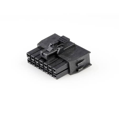 Molex Buchsengehäuse-Kabel Polzahl Gesamt 14 Rastermaß: 2.50 mm 1053081214 1 St. Bulk