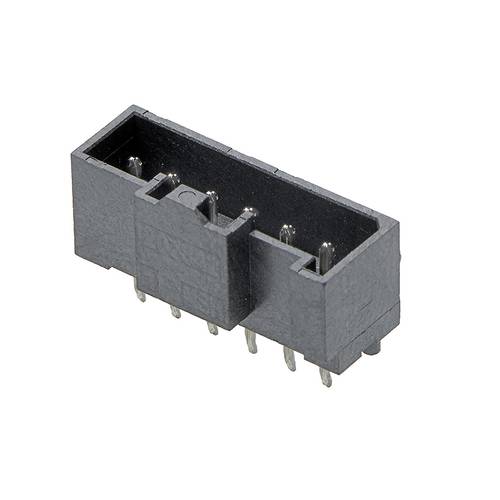 Molex Stiftgehäuse-Platine Polzahl Gesamt 6 Rastermaß: 2.50 mm 2078430006 1 St. Tray