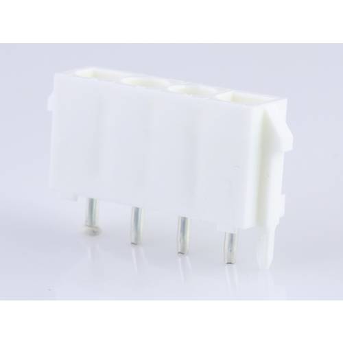 Molex Stiftgehäuse-Platine Polzahl Gesamt 4 Rastermaß: 6.35 mm 432550129 1 St. Tray