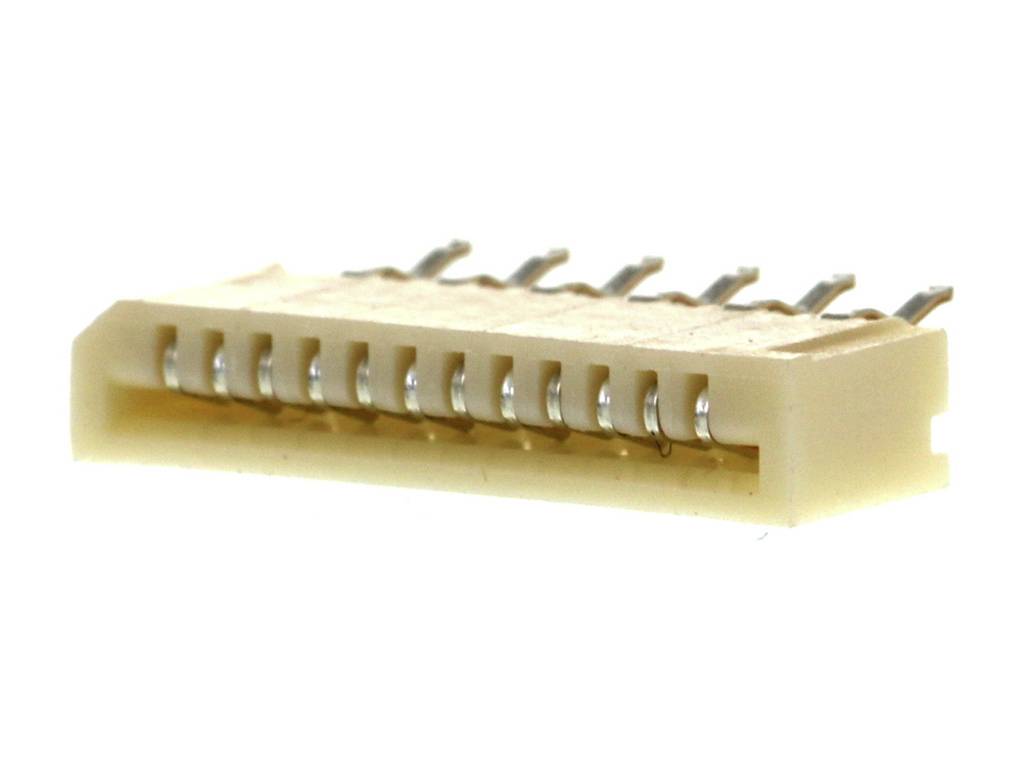 MOLEX Buchsenleiste (Standard) Polzahl Gesamt 12 Rastermaß: 1.00 mm 528061210 1 St. Tray