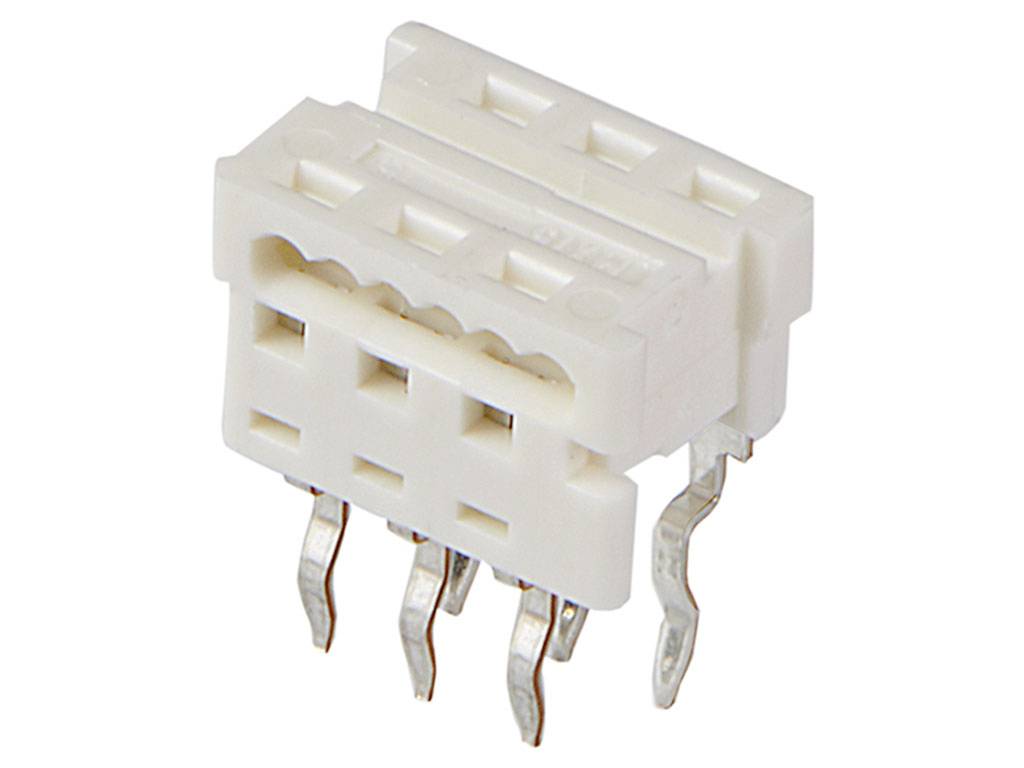 Molex Einbau-Buchsenleiste (Standard) Polzahl Gesamt 6 Rastermaß: 1.27 mm 905841306 1 St. Tube