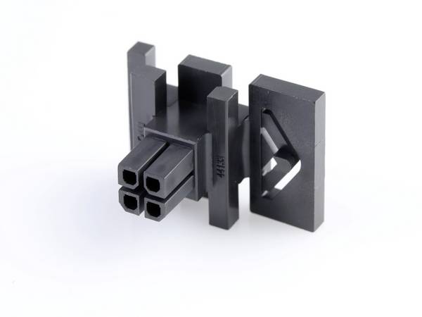 Molex Buchsengehäuse-Kabel  Polzahl Gesamt 4  441330400 1 St. Bulk