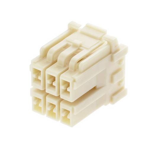 Molex Buchsengehäuse-Kabel Polzahl Gesamt 6 Rastermaß: 3.30 mm 2122092060 1 St. Bulk