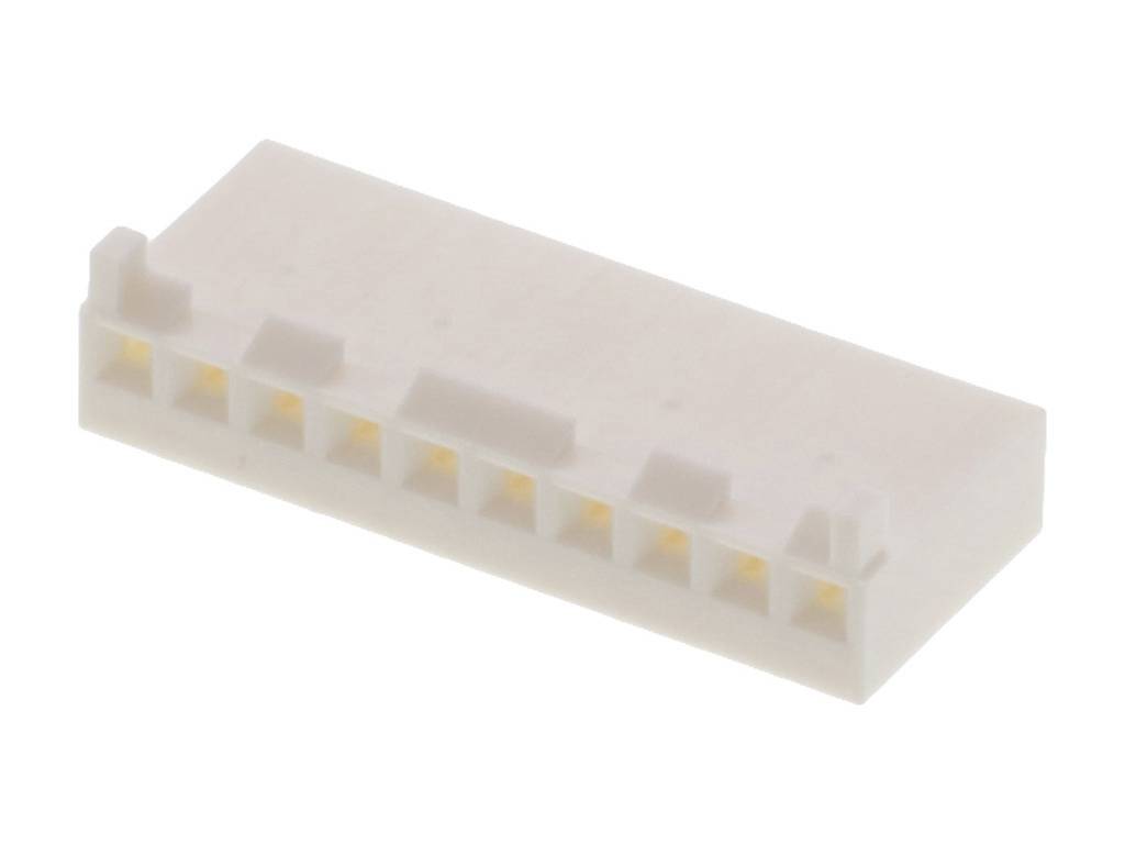 MOLEX Stiftgehäuse-Kabel Polzahl Gesamt 10 9508103 1 St. Bulk