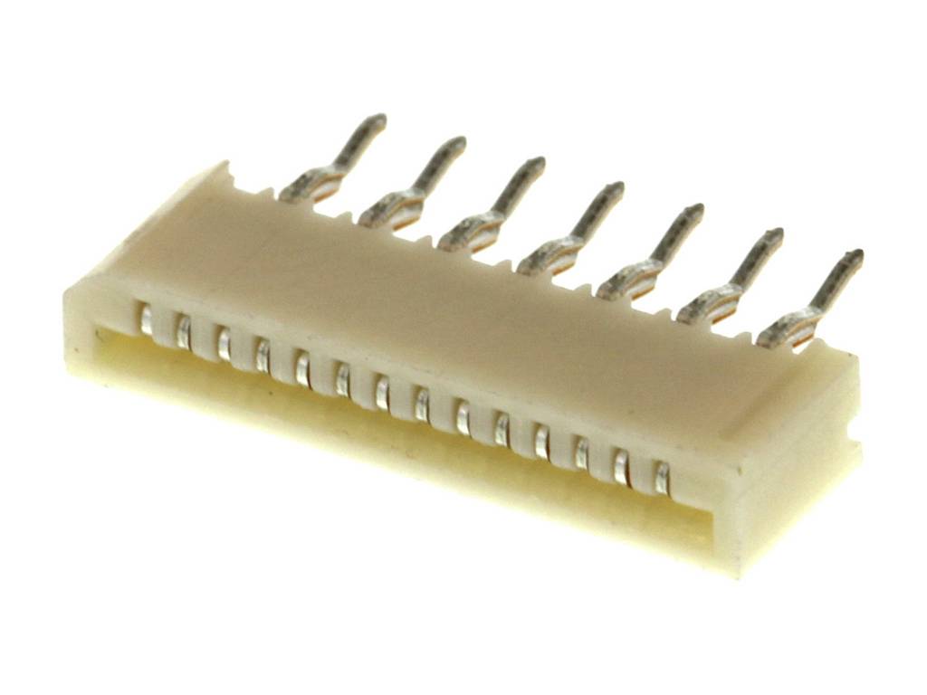 MOLEX Buchsenleiste (Standard) Polzahl Gesamt 14 Rastermaß: 1.00 mm 528061410 1 St. Tray