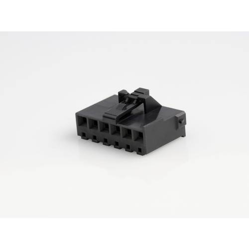 Molex Buchsengehäuse-Kabel Polzahl Gesamt 6 Rastermaß: 3.96 mm 2074580006 1 St. Bulk