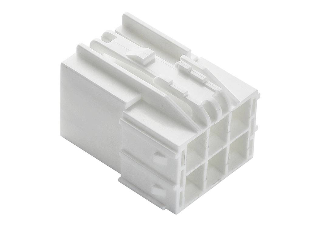 Molex Buchsengehäuse-Kabel Polzahl Gesamt 6 Rastermaß: 4.50 mm 2069972611 1 St. Bulk