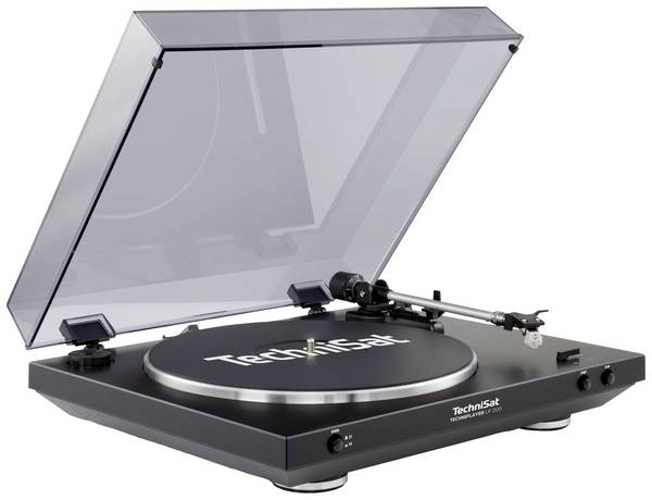 TechniSat TechniPlayer LP 200 - Plattenspieler - Schwarz, Silber