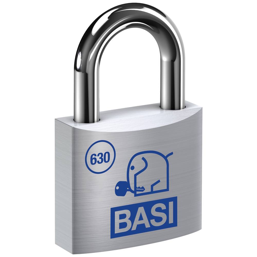 Basi 6300-6001-6003 Hangslot 60 mm Gelijksluitend Sleutelslot