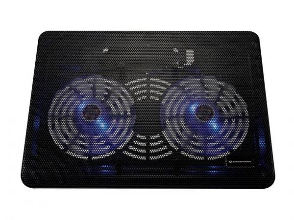 Conceptronic CNBCOOLPAD2F - Notebook-Kühlpad - 39.6 cm (15.6")