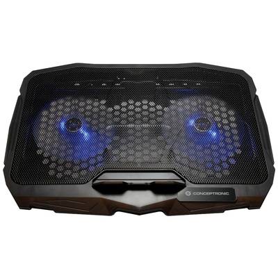 Conceptronic Thana - Notebook-Kühlpad - mit 2 Ventilatoren - 43.2 cm (17"")-0