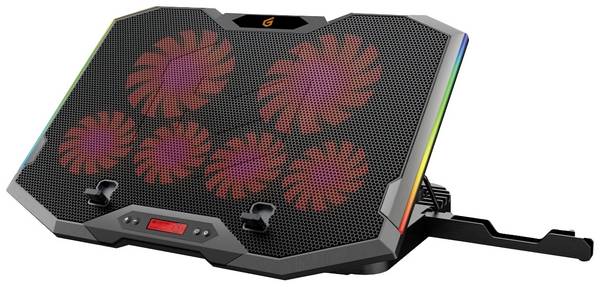 Conceptronic THYIA01B Notebook-Ständer mit Kühlfunktion regelbare Lüfter