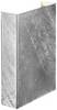 Nordlux Fold 10 Wandleuchte Stahl Silber Up & Down 10.4W 225lm - 830 Warmweiß
