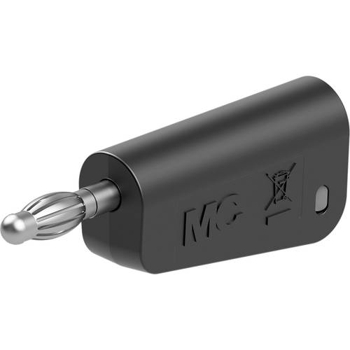 Stäubli LQ-4N-30 Laborstecker Stecker Stift-Ø: 4 mm Schwarz 1 St.