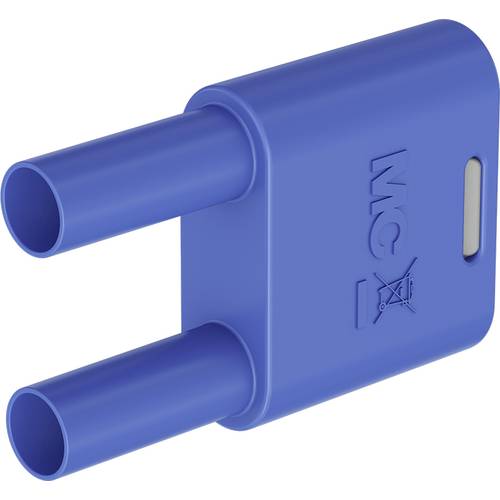 Stäubli SKS2-4N-19 Verbindungsstecker Blau Stift-Ø: 4 mm Stiftabstand: 19 mm 1 St.