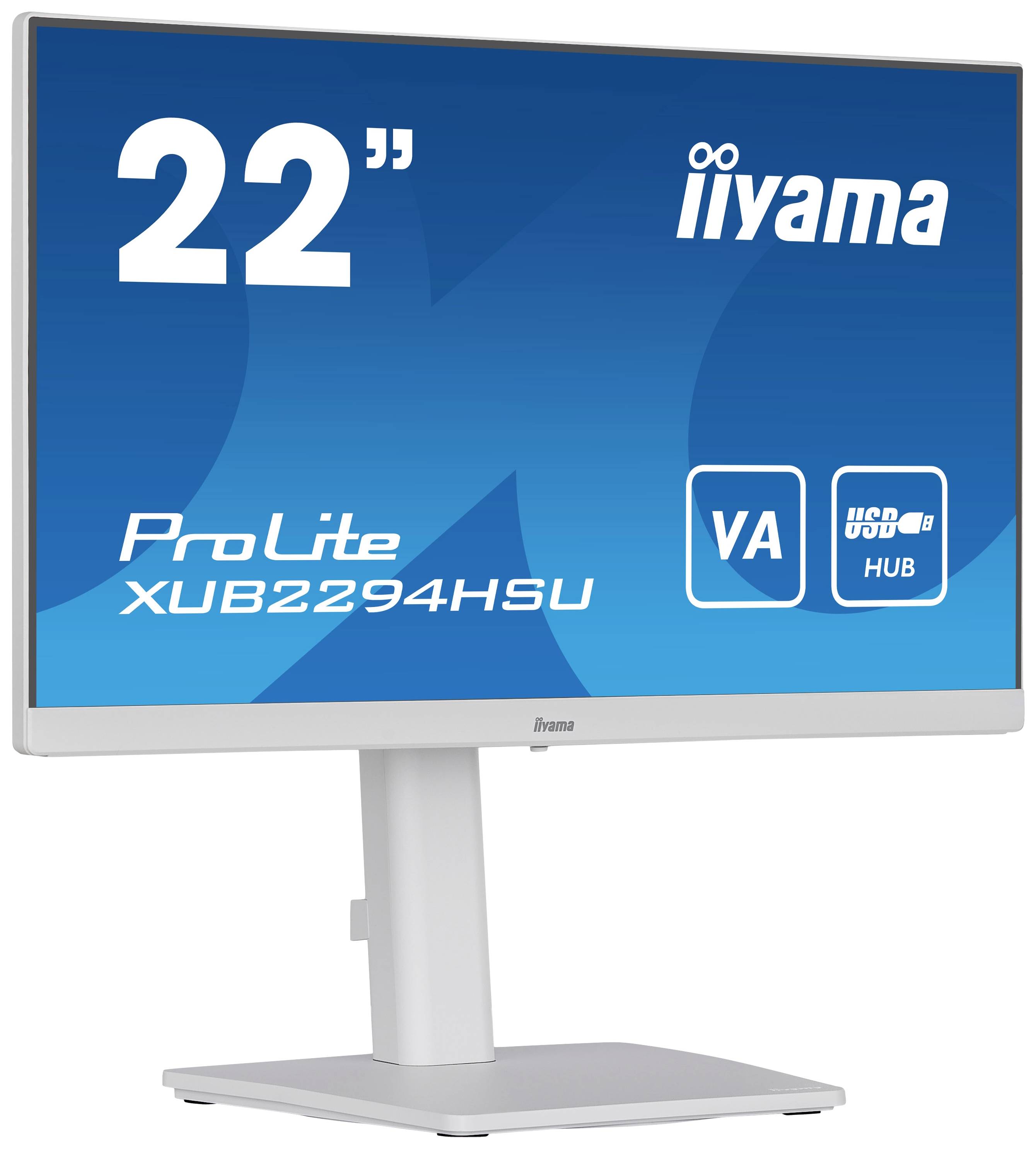 Iiyama PROLITE XUB2294HSU-W2 LED-Monitor EEK D (A - G) 54.6 cm 