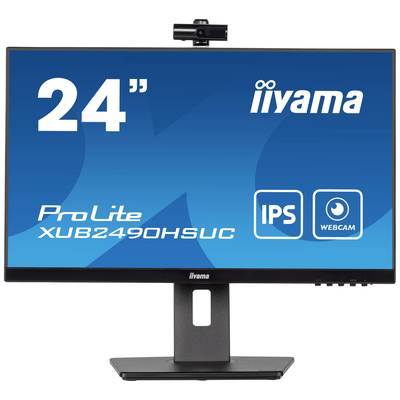Iiyama PROLITE XUB2490HSUC-B5 LED-Monitor 60.5 cm (23.8 Zoll) EEK E (A - G) 1920 x 1080 Pixel Full HD 4 ms VGA, HDMI®, D
