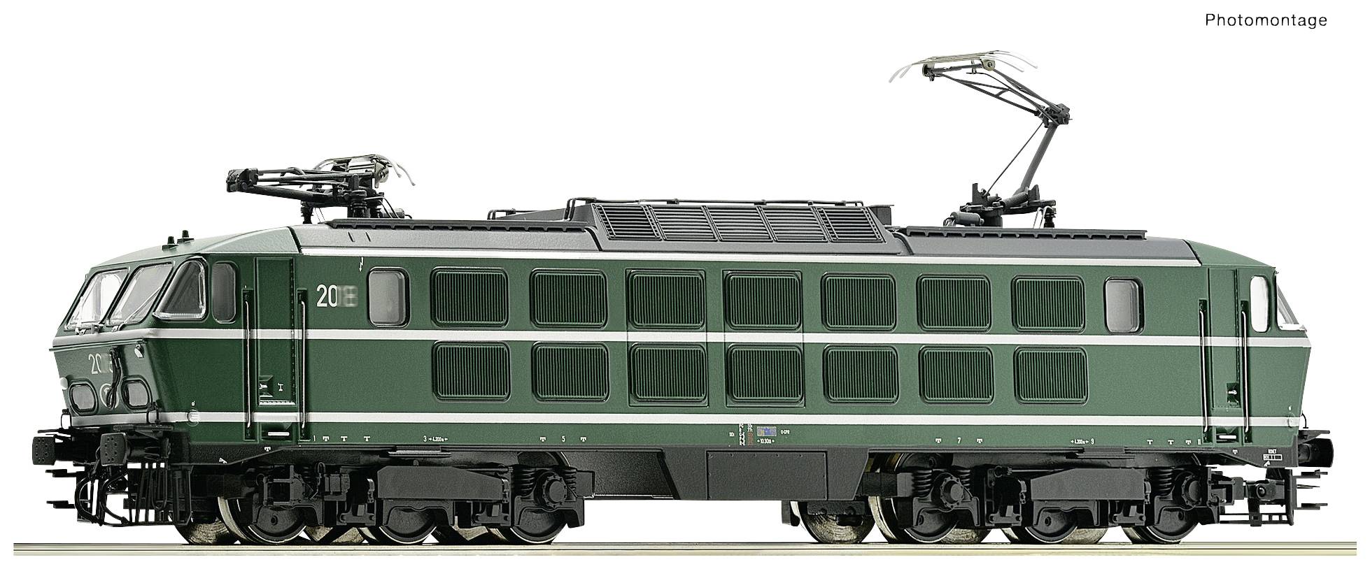 Roco 7510004 H0 Elektrolokomotive Reeks 20 der SNCB