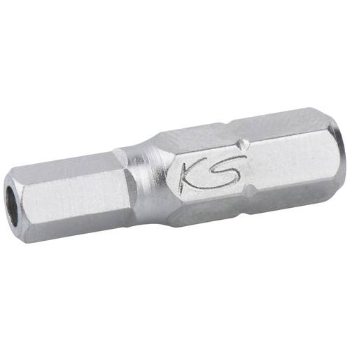 Thumbnail - KS Tools 911.2949 Sechskant-Bit Spezialstahl vernickelt C 6.3 1 St.