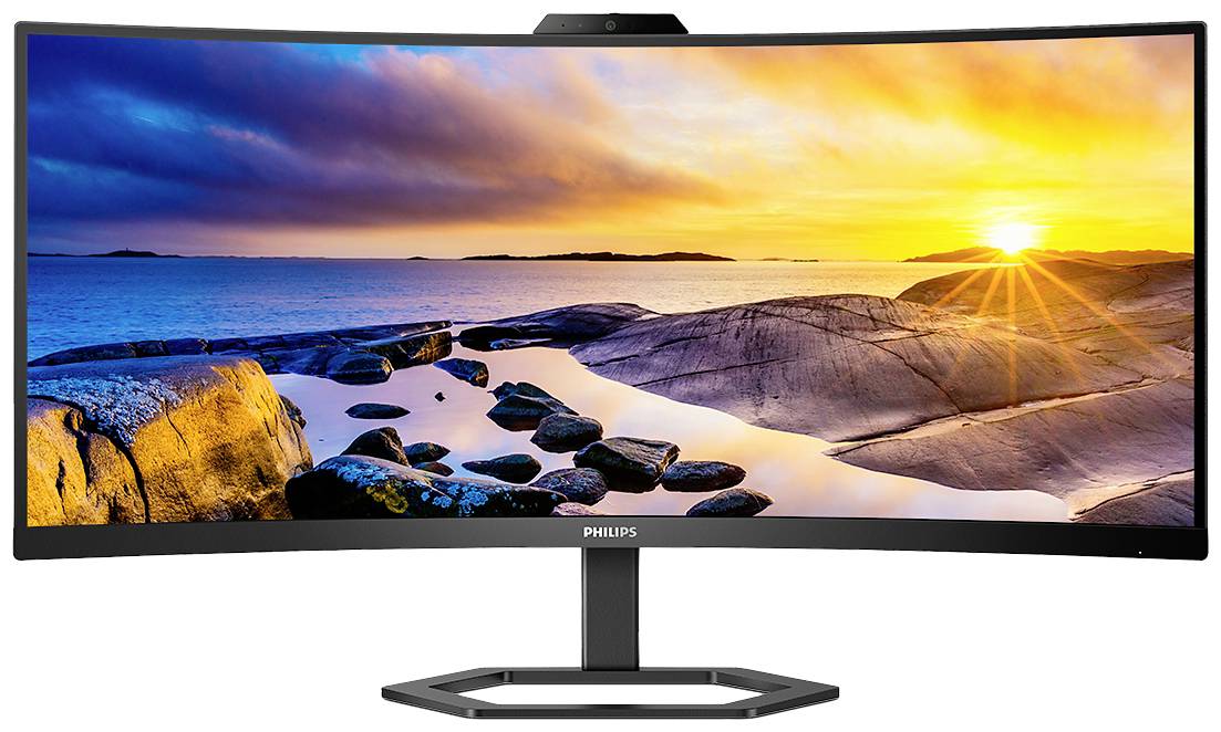 Philips 34E1C5600HE/00 LED-Monitor EEK G (A - G) 86.4 cm (34 Zoll) 3440 x 1440 Pixel 21:9 4 ms HDMI®, DisplayPort, USB-C-2