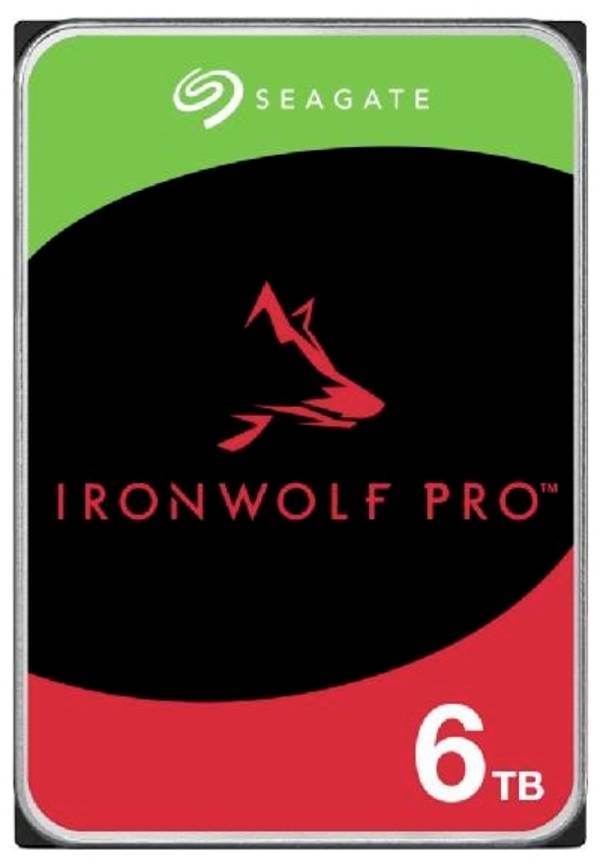 Seagate IronWolf Pro ST6000NT001 - Festplatte - 6 TB - intern - 3.5" (8.9 cm)