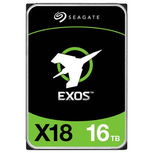 Seagate Exos X18 16 TB Interne Festplatte 8.9 cm (3.5 Zoll) SATA III ST16000NM000J Bulk