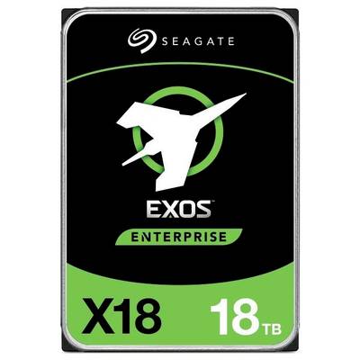 Seagate Exos X18 18 TB Interne Festplatte 8.9 cm (3.5 Zoll) SATA III ST18000NM000J Bulk-0