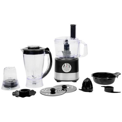 Princess Food Processor Küchenmaschine 1000 W Schwarz, Silber