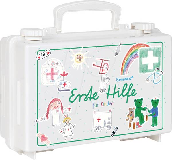 Söhngen 0350115 Erste Hilfe Koffer DIN 13157 260 x 170 x 110 x 11 Weiß