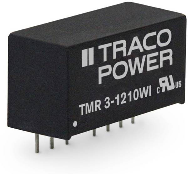 TracoPower TMR 3-4821WI DC/DC-Wandler, Print 48 V/DC 5 V/DC, -5 V/DC 300 mA 3 W Anzahl Ausgänge: 2 x Inhalt 1 St.