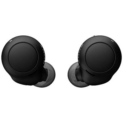 Sony WF-C500 DJ In Ear Kopfhörer Bluetooth® Stereo Schwarz  Wasserabweisend, Schweißresistent
