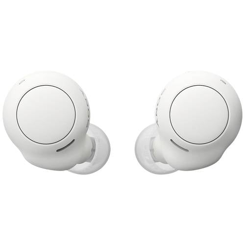 Sony WF-C500 In Ear Kopfhörer Bluetooth® Stereo Weiß Wasserabweisend, Schweißresistent DJ