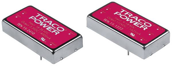 TracoPower TEN 15-1221 DC/DC-Wandler, Print 12 V/DC 5 V/DC, -5 V/DC 1.5 A 15 W Anzahl Ausgänge: 2 x Inhalt 1 St.