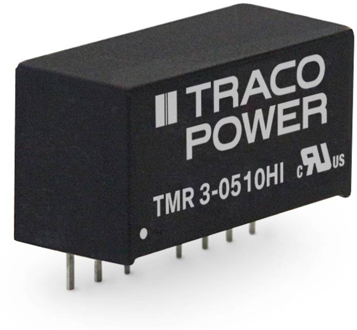 TracoPower TMR 3-1212HI DC/DC-Wandler, Print 12 V/DC 12 V/DC 250 mA 3 W Anzahl Ausgänge: 1 x Inhalt 1 St.