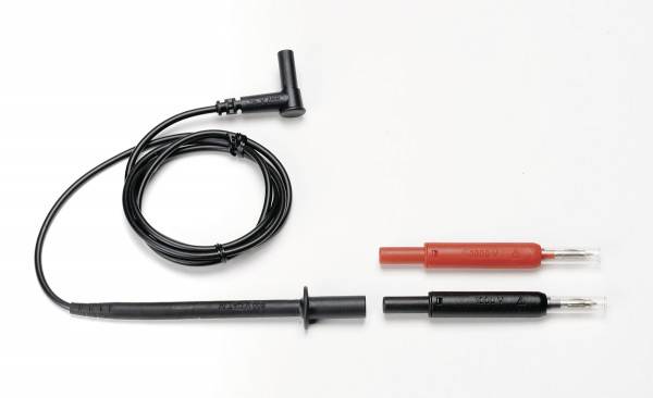 CHAUVIN ARNOUX Messleitungs-Set [4 mm Sicherheits-Stecker - 4 mm Sicherheits-Buchse] 1.1 m Schw