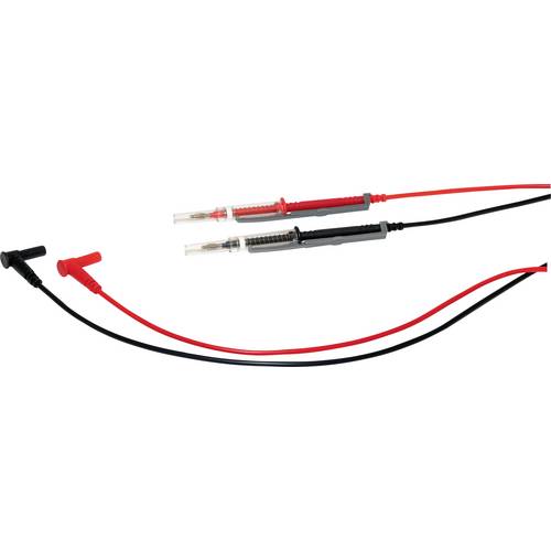 Chauvin Arnoux Messleitungs-Set 4 mm Sicherheits-Stecker 2 m Rot, Schwarz 1 Set